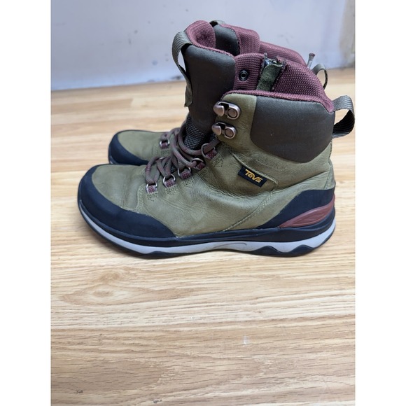 TEVA MEN ARROWOOD UTILITY TALL DARK OLIVE HIKING TRAIL SHOE US 7.5 - Picture 3 of 7